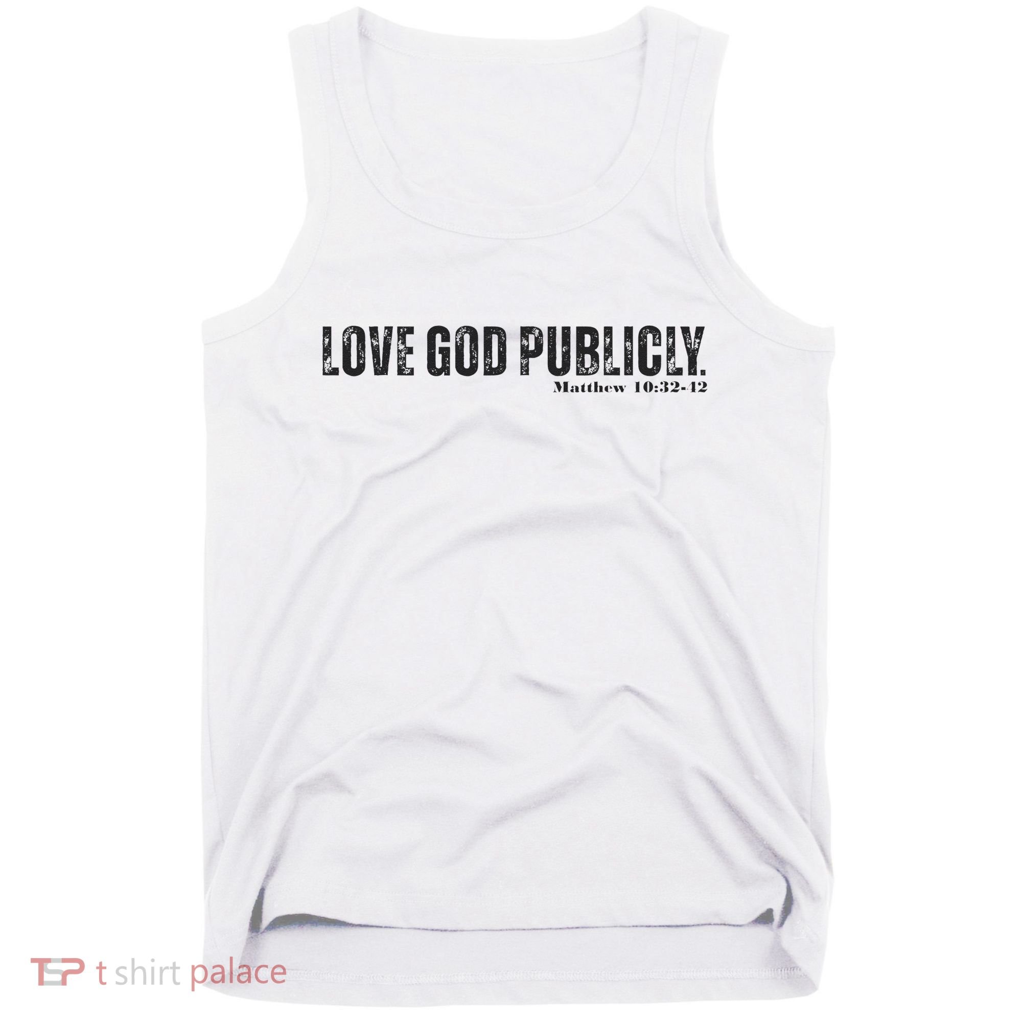Love God Publicly Tank Top