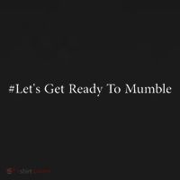 LetS Get Ready To Mumble Pajama Set thumb 2