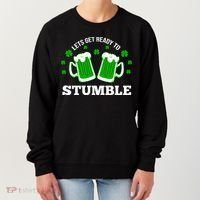 Let's Get Ready To Stumble St Patricks Day Drinking Women's Sweatshirt thumb 0