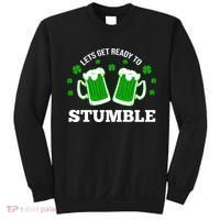 Let's Get Ready To Stumble St Patricks Day Drinking Sweatshirt thumb 0