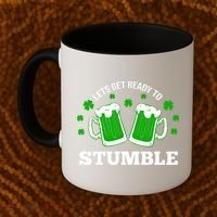Let's Get Ready To Stumble St Patricks Day Drinking Coffee Mug thumb 2