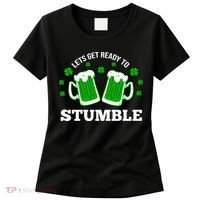 Let's Get Ready To Stumble St Patricks Day Drinking Women's T-Shirt thumb 0