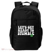 Lets Get Ready To Stumble St Patricks Day Backpack thumb 0