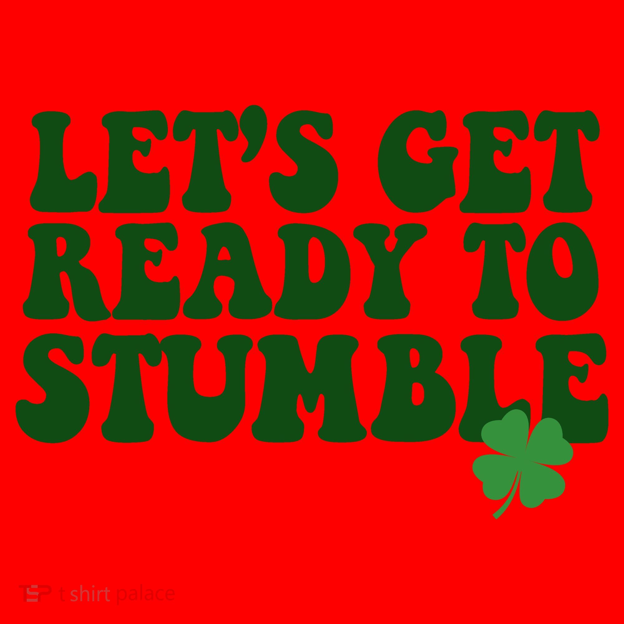 Lets Get Ready To Stumble St Patricks Day Santa Hat