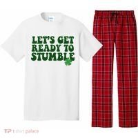 Lets Get Ready To Stumble St Patricks Day Pajama Set thumb 0