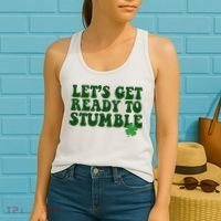 Lets Get Ready To Stumble St Patricks Day Women's Tank Top thumb 2