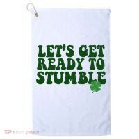 Lets Get Ready To Stumble St Patricks Day Golf Towel thumb 0
