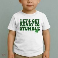 Lets Get Ready To Stumble St Patricks Day Toddler T-Shirt thumb 2