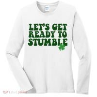 Lets Get Ready To Stumble St Patricks Day Women's Long Sleeve Shirt thumb 0