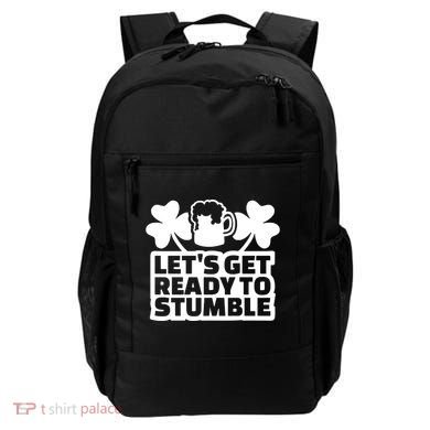 Let's Get Ready To Stumble St Patrick's Day Backpack
