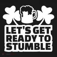 Let's Get Ready To Stumble St Patrick's Day Toddler Hoodie thumb 2