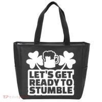 Let's Get Ready To Stumble St Patrick's Day Tote Bag thumb 0