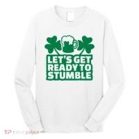 Let's Get Ready To Stumble St Patrick's Day Long Sleeve Shirt thumb 0