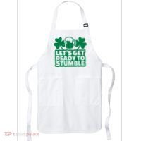 Let's Get Ready To Stumble St Patrick's Day Apron thumb 0
