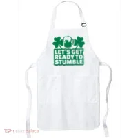 Let's Get Ready To Stumble St Patrick's Day Apron thumb 0