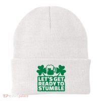 Let's Get Ready To Stumble St Patrick's Day Beanie thumb 0