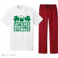 Let's Get Ready To Stumble St Patrick's Day Pajama Set thumb 0