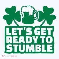 Let's Get Ready To Stumble St Patrick's Day Baby Bodysuit thumb 2
