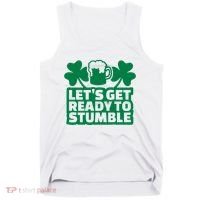 Let's Get Ready To Stumble St Patrick's Day Tank Top thumb 0