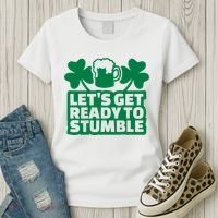 Let's Get Ready To Stumble St Patrick's Day Women's T-Shirt thumb 3