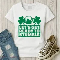 Let's Get Ready To Stumble St Patrick's Day Women's T-Shirt thumb 3