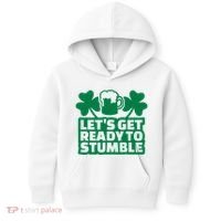 Let's Get Ready To Stumble St Patrick's Day Kids Hoodie thumb 0