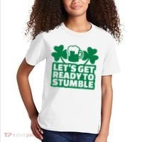 Let's Get Ready To Stumble St Patrick's Day Kids T-Shirt thumb 2