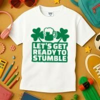 Let's Get Ready To Stumble St Patrick's Day Kids T-Shirt thumb 3