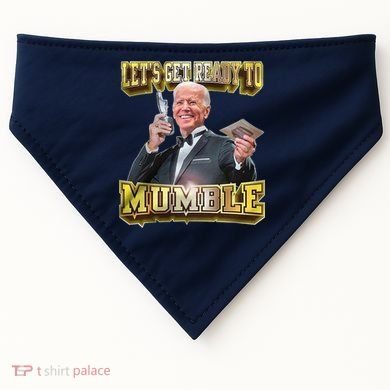 Let's Get Ready To Mumble USA-Made Doggie Bandana