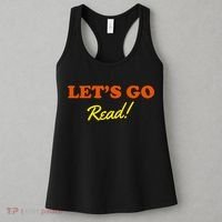 Lets Go Read Book Lover Women's Tank Top thumb 3