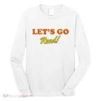 Lets Go Read Distress Book Club Long Sleeve Shirt thumb 0