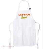 Lets Go Read Distress Book Club Apron thumb 0