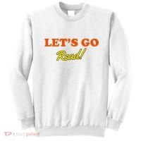 Lets Go Read Distress Book Club Sweatshirt thumb 0