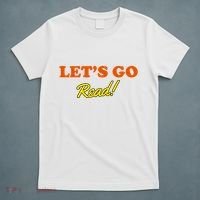 Lets Go Read Distress Book Club T-Shirt thumb 5