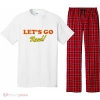 Lets Go Read Distress Book Club Pajama Set thumb 0