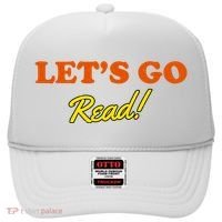 Lets Go Read Distress Book Club Hat thumb 0