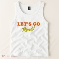 Lets Go Read Distress Book Club Tank Top thumb 2