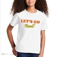 Lets Go Read Distress Book Club Kids T-Shirt thumb 2