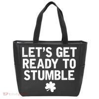 Let's Get Ready To Stumble Funny St Patrick's Day Tote Bag thumb 0
