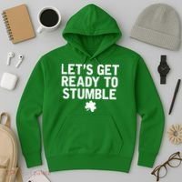 Let's Get Ready To Stumble Funny St Patrick's Day Hoodie thumb 3