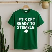 Let's Get Ready To Stumble Funny St Patrick's Day T-Shirt thumb 2