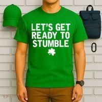 Let's Get Ready To Stumble Funny St Patrick's Day T-Shirt thumb 6