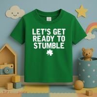 Let's Get Ready To Stumble Funny St Patrick's Day Toddler T-Shirt thumb 3