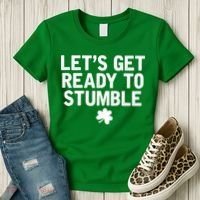 Let's Get Ready To Stumble Funny St Patrick's Day Women's T-Shirt thumb 3
