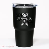 Lady Gym Rat Workout Tumbler thumb 0
