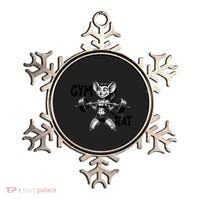 Lady Gym Rat Workout Ornament thumb 0