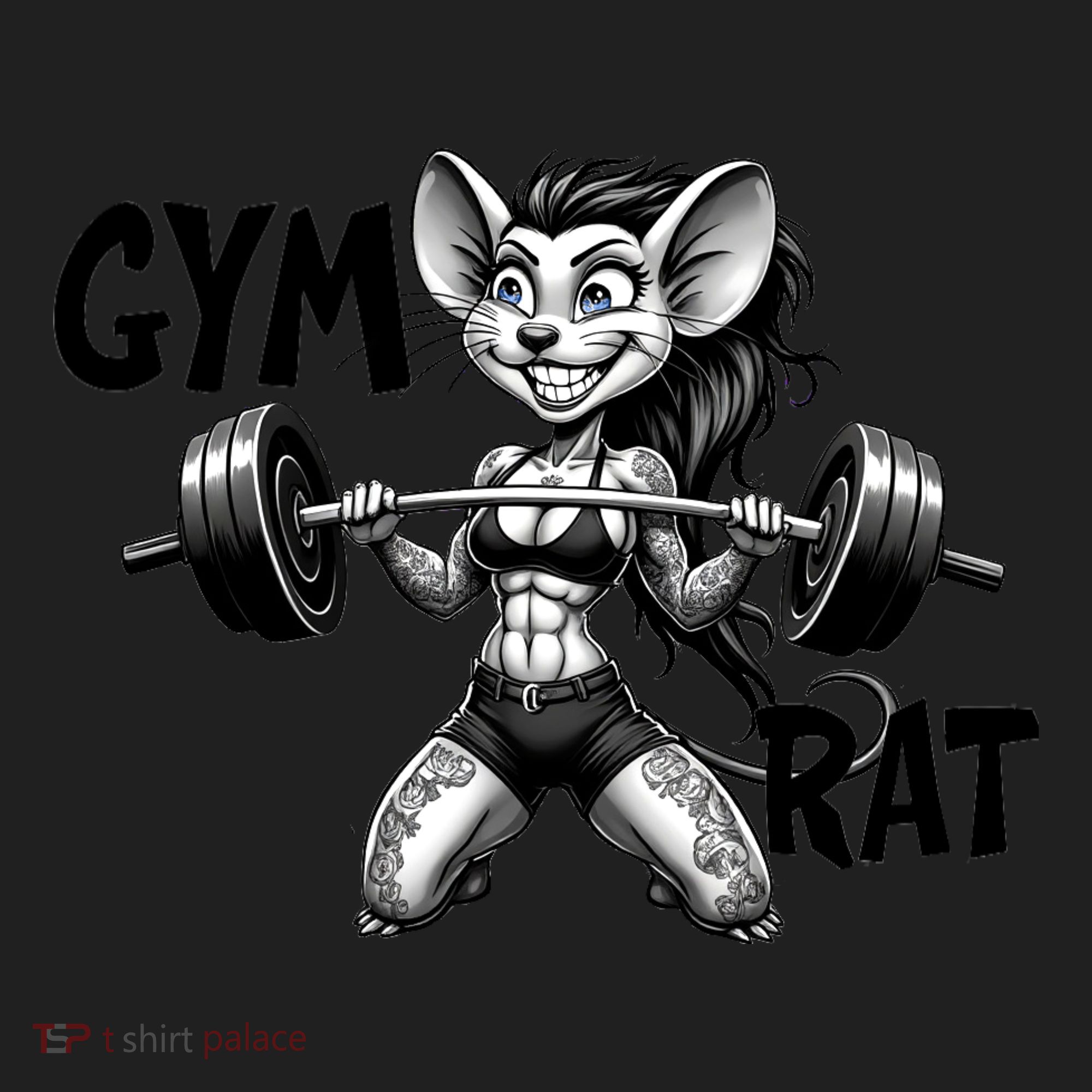 Lady Gym Rat Workout Golf Towel