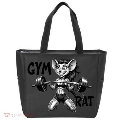 Lady Gym Rat Workout Tote Bag