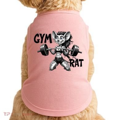 Lady Gym Rat Workout Doggie Tank