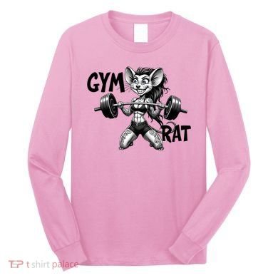 Lady Gym Rat Workout Long Sleeve Shirt